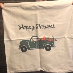 Happy Harvest Thirty-One canvas pillow case